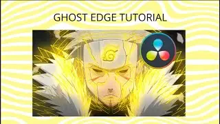 GHOST EDGE Tutorial | Davinci Resolve | EASY