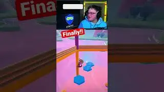 Стример НАКОНЕЦ-ТО выигрывает Fall Guys Custom Lobby #fallguys #live #fallguyscustoms #shortsclip...