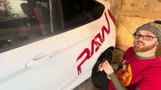 Putting decals on my driving instructor car (part 1)