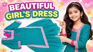 7-8 years girl dress designing 👗#suitdesign #suitsalwar #@Stitching ideas by Parmjit