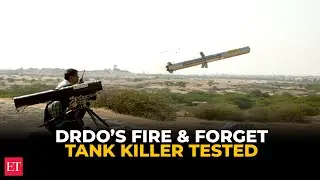 DRDO Successfully tests Third-Gen Fire-and-Forget anti-tank missile against moving target
