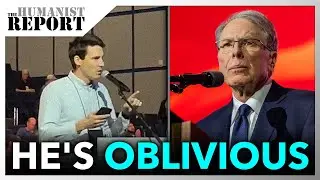 WATCH: TikTok Comedian Trolls NRA CEO Wayne LaPierre TO HIS FACE