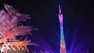 Live: Enjoy Guangzhou International Light Festival