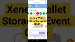 Xenea Wallet Storacha Event Code  #xeneawallet #shorts