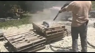 Blast Monkey KC Blasting Metal Parts