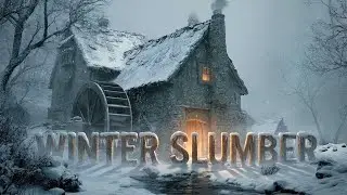 Deep Sleep Medieval ❄️ Ancient Mill Refuge (1 Hour)