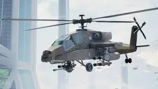 Unreal Engine Military Attack Helicopter