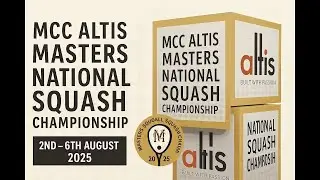 Finals - Court A  - MCC Altis Masters National Championship 2025