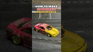 HOW TO MAKE HOTWHEELS DRIFT MISSILE #hotwheels