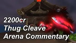 Thug Cleave Arena Commentary - 2200 MMR 3v3 [5.4.8 Subtlety Rogue PvP]