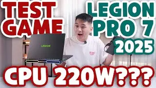 Test Game Lenovo Legion Pro 7 (2025) - Ultra 9 275HX và RTX 5080 QUÁ MẠNH | LaptopWorld