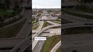 Minneapolis🇺🇸.   #nguoivietusa #drone #huynguyen #traffic #twincities #minnesota