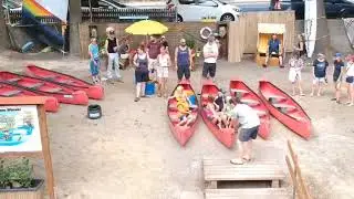 Bootsstation Dorfmark, cooles Video vom Einsetzen bei uns in Dorfmark :-)
