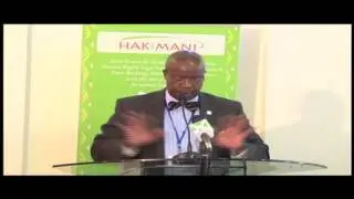 Professor Noah Midamba -Strengthening Down Up Social Accountability