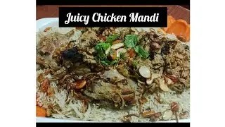 Juicy Arabian Chicken Mandi 😋#ChickenMandi#JuicyChicken#ArabianFood#MandiRice#RiceLovers#