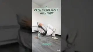 ❮ Pattern Transfer With Hook🌊 ❯ #breakingtutorial #footwork #footworktutorial #breaking #bboy