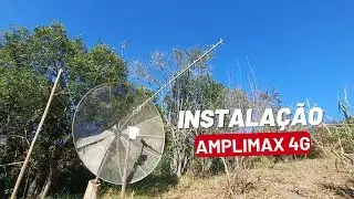Instalação Internet Rural Amplimax 4G