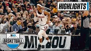 Missouri vs. Illinois | Big Ten Men's Basketball | Highlights | Dec. 22, 2021