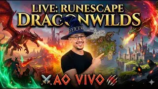 O Desafio Começou! Sobrevivendo em RuneScape: Dragonwilds - O Mago está ON! 🧙‍♂️⚔️