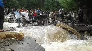 Harshil Land Slide road block 28august2018