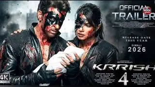 Krrish 4 - Official Trailer | Hrithik Roshan |Priyanka Chopra | Rakesh Roshan | Jaadu | Woox News 