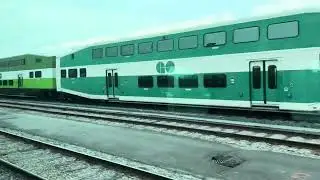 Lakeshore East GO Train Ride: Union to Durham College Oshawa