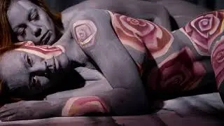 SOFT AGAINST THE AGES  body painting by Gus Harper, video by Isaac Rodriquez
