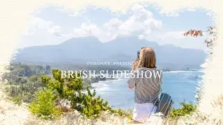 After Effects Template | Brush Photo Slideshow | OLpicMotion