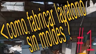 fabricando lavatorios de cer&aacute;mica  sin molde #1