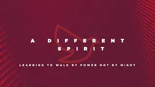 A Different Spirit Wk 2 | 1/11/26 | Grace AG