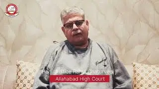 Hon. Justice Rahul Chaturvedi&rsquo;s Message on Acupressure Treatment