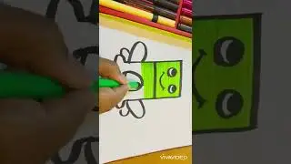 How to draw a frog by letter F -Drawing through letters #drawing #lettering #alphabet #fundrawing