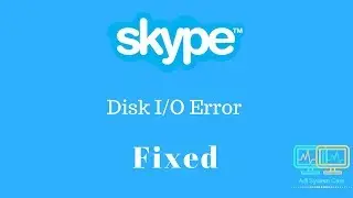 Fix Disk I/O Error When an Attempt to Sign to Skype