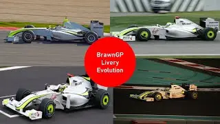 BrawnGP Livery Evolution! (F1 2009 Season)