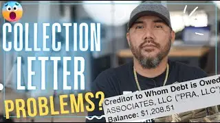 Collection Letter Panic? Here's What You Need to Do 🔥 Part 1