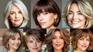 Лучшие прически для женщин старше 50 лет с тонкими волосами, которые помогут вам выглядеть моложе