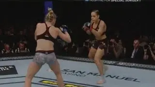 UFC 239 Amanda Nunes Vs Holly HOLM FULL FIGHT HIGHLIGHTS WIN BY KNOCKOUT BEST LEG KICK EVER