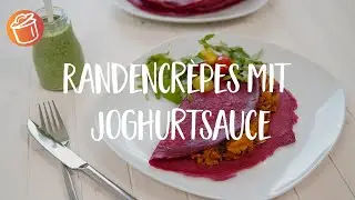 Randencr&egrave;pes mit Joghurtsauce Rezept: Chochdoch mit Ramona