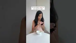 Do not apply yogurt on your hair #DIYGoneWrong #DIY