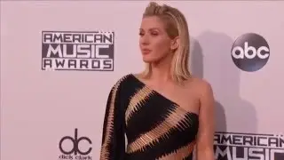 Ellie Goulding Red Carpet Fashion AMAs 2015