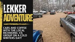 Cars and coffee meetup at Portico