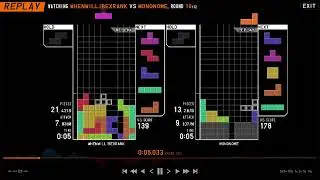 [tetrio] how is a u rank surviving 200 apm