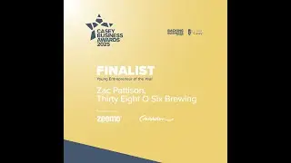 Casey Business Awards 2025 - Young Entrepreneur of the Year - Zac Pattison