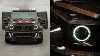 Atelier Mansory showed a strange 820-horsepower Landwagon with Rolls-Royce-style doors #mansory