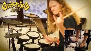 Entombed  A.D. - drum cover - Elimination (Swedish death metal)