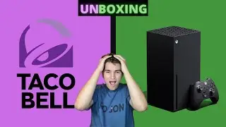 UNBOXING Xbox Series X from Taco Bell