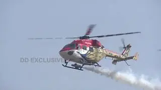 Stunning Air Display by Sarang & Surya Kiran Team at Aero India Show 2021