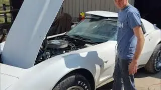 1977 Corvette 350 with the Edelbrock performer RPM top end kit.