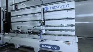 COMO FABRICAR UNA PUERTA DE VIDRIO CON UN CNC VERTICAL DENVER ADVANCE ELITE