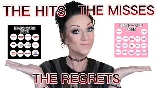 2026 BINGO CARD REVEAL | COMPARING MY 2025 BEAUTY GOALS (SOME BRANDS FAILED)
